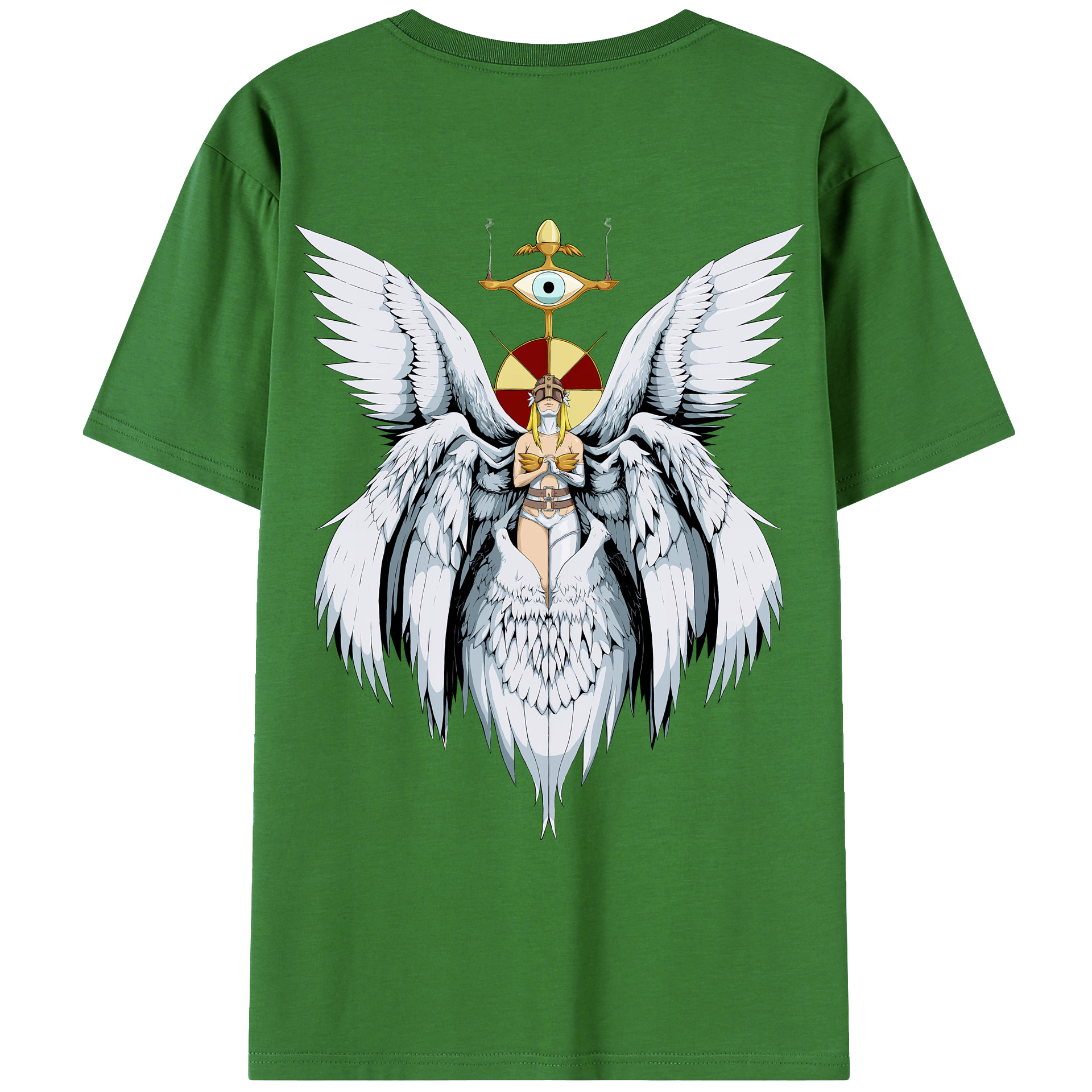 （画像用） Digimon デジタルモンスター/デジモン レディース半袖Tシャツ(バックプリント)